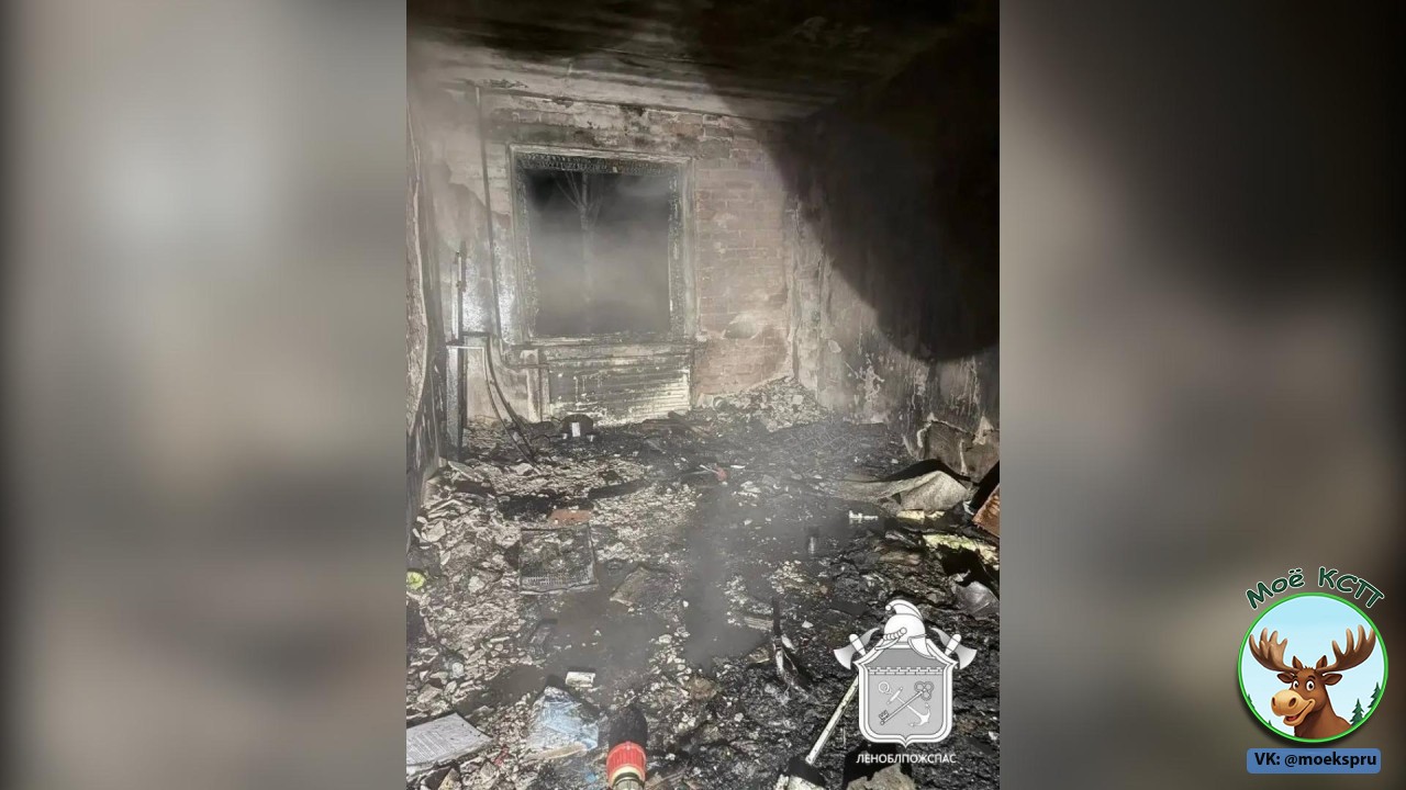 Трёх человек спасли из горящей квартиры во Всеволожском районе Трёх человек спасли из горящей квартиры во Всеволожском районе